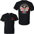 Firefighter Never Forget 9-11 Graphic Tee 