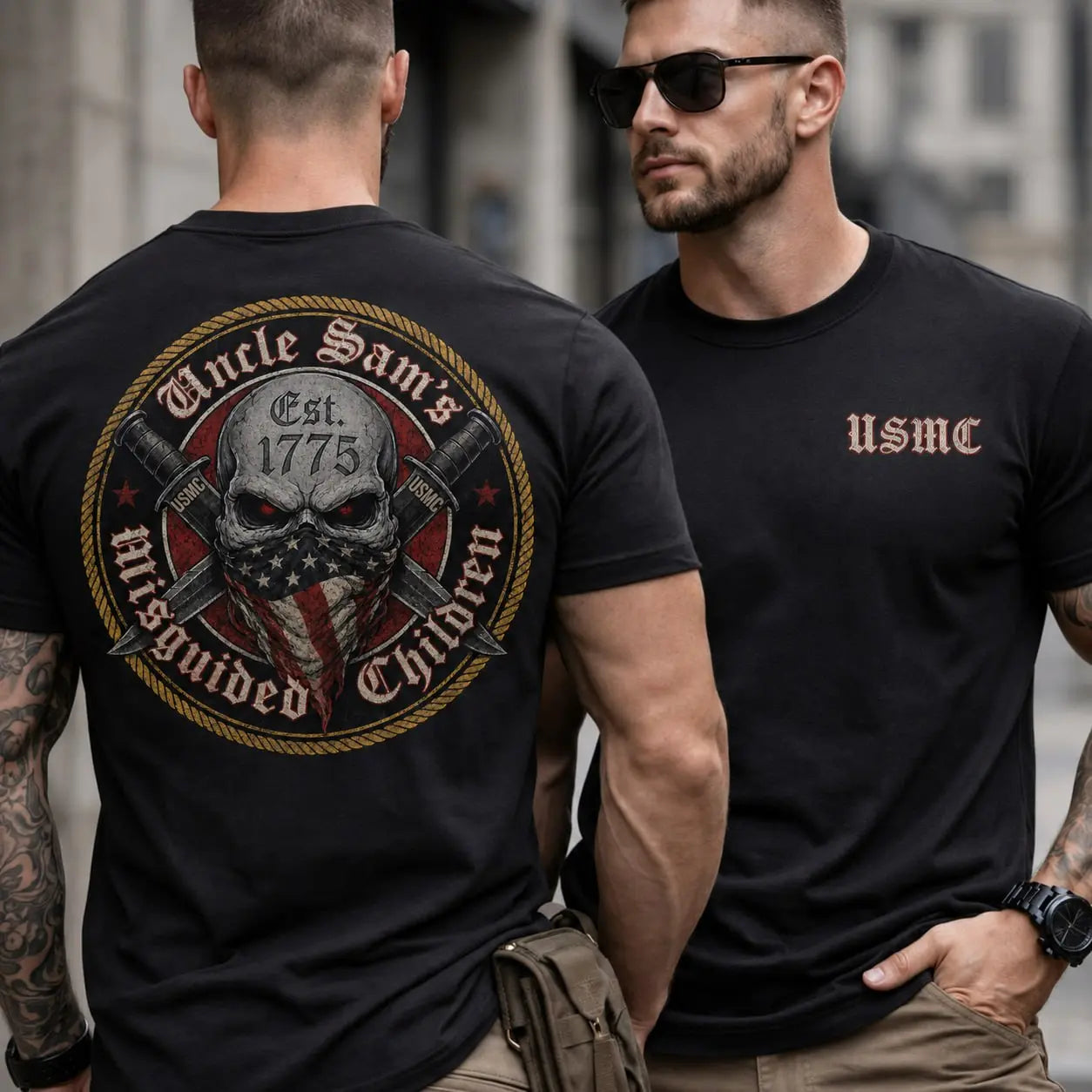 USMC Uncle Sam's Misguided Children Shirt