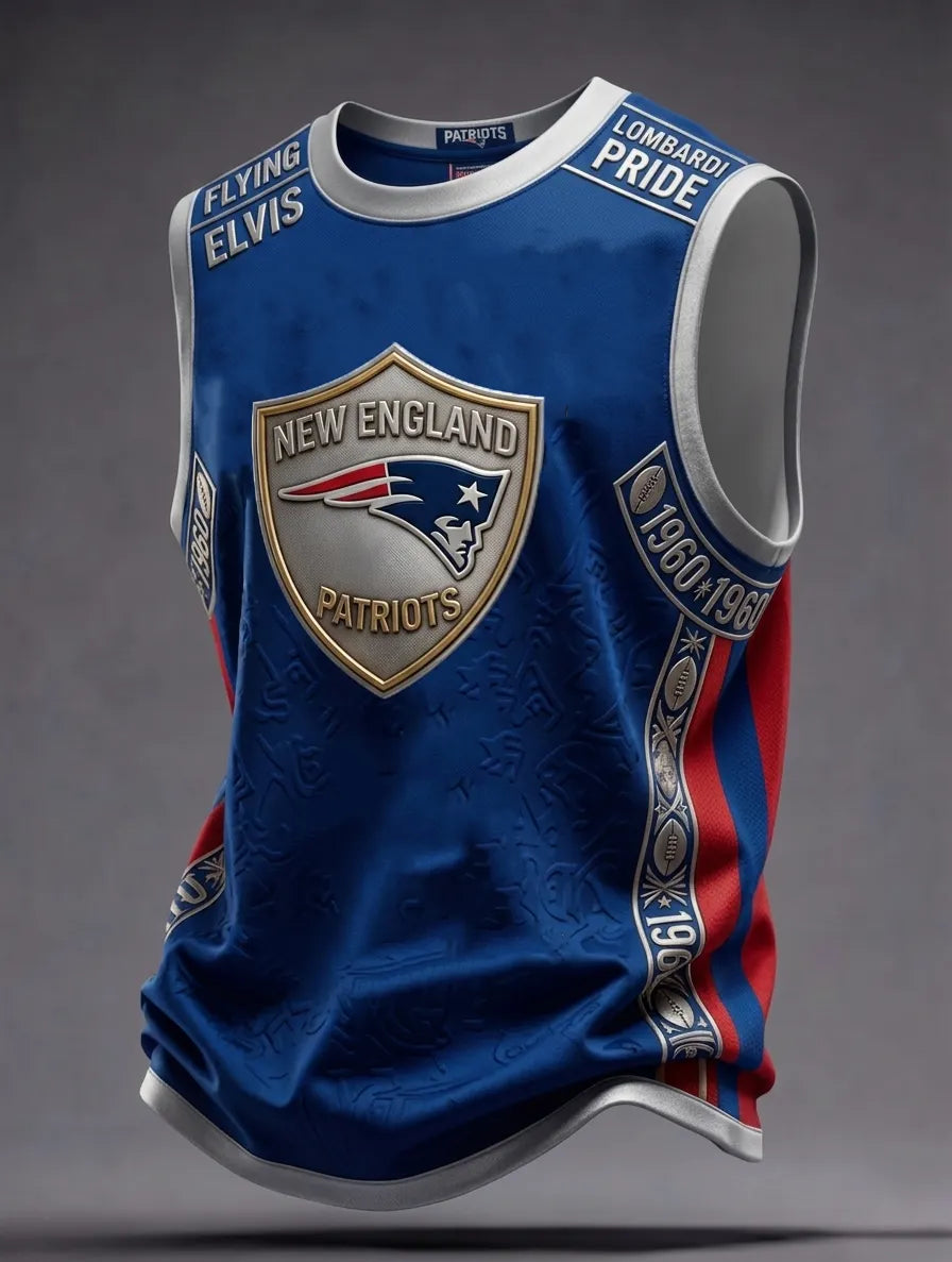 Men's Football Print Tank Top