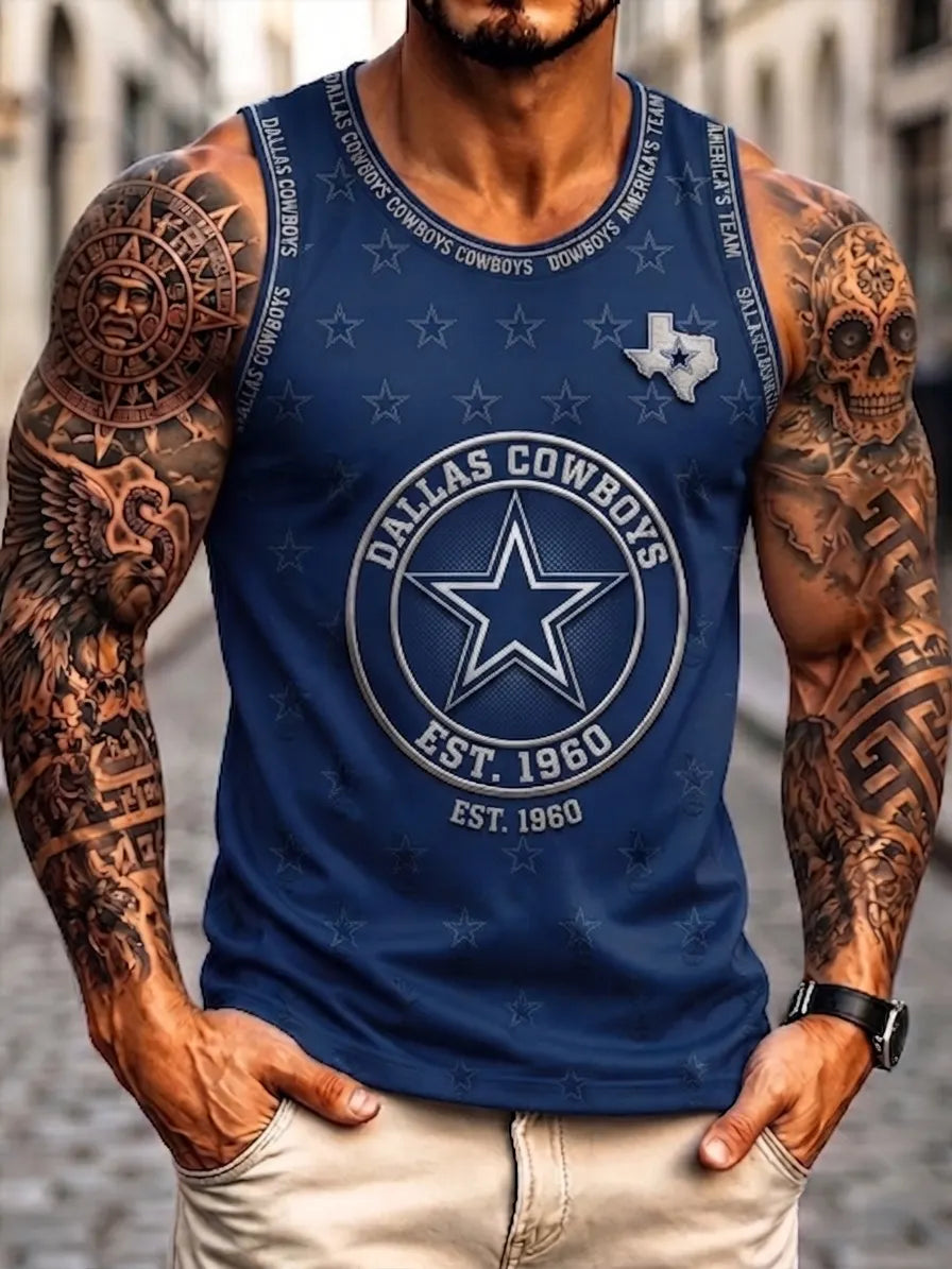 Men's Football   Tank Top