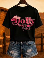 Women'S Country Music Printed Casual T-Shirt