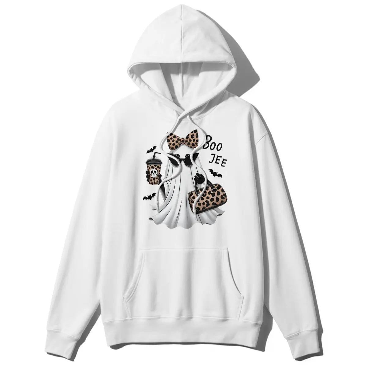 Boo-Jee Ghost Shirt Leopard Ghost Tee