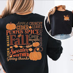 Fall Vibes Pumpkin Sweatshirt