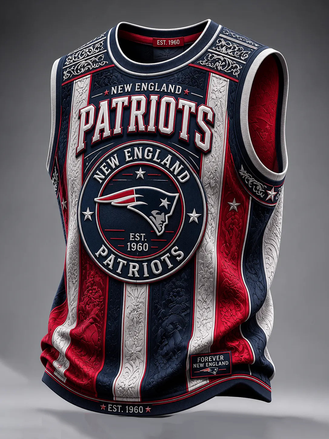 Men's Patriots Vintage Tank Top