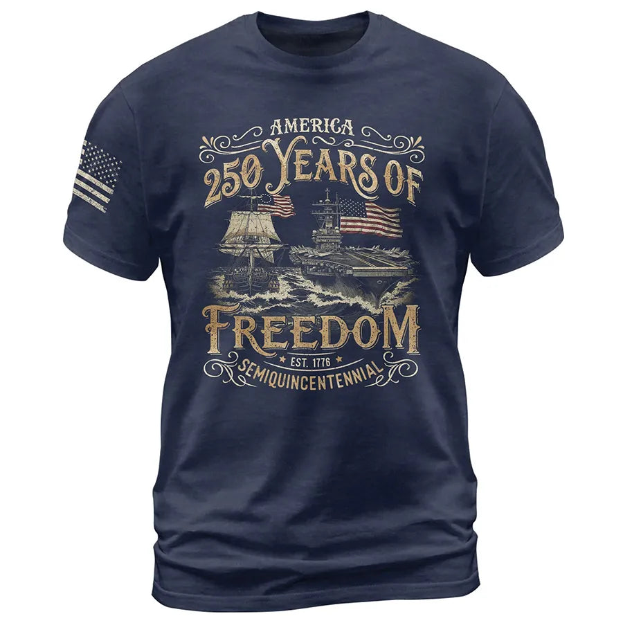 1776–2026 American Freedom Celebration 250th Anniversary Shirt