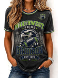 Women's Stylish Seattle Football Fan T-Shirt