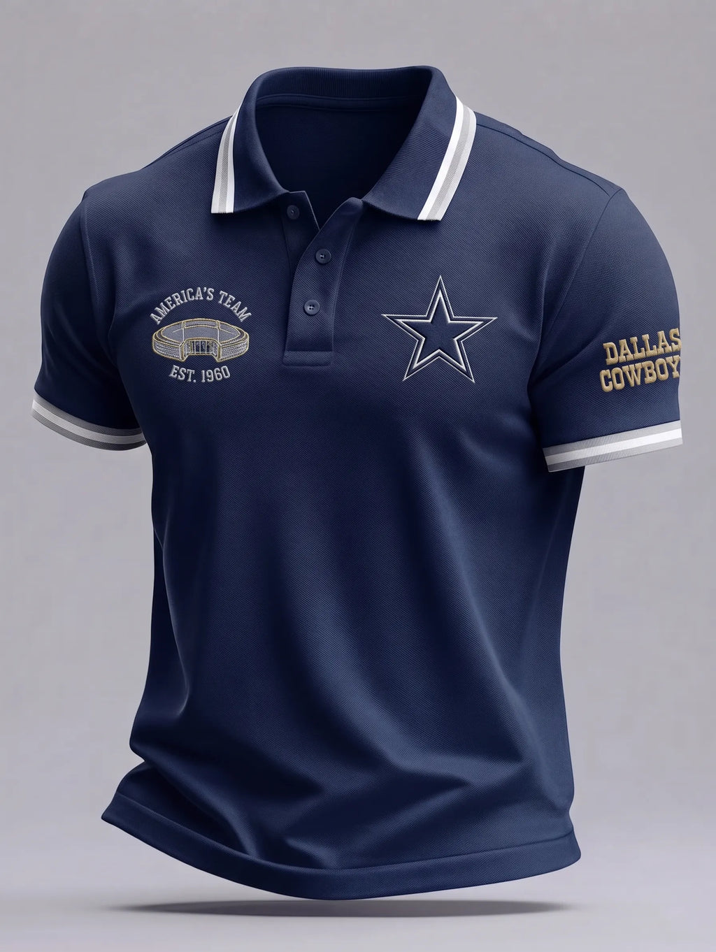 Men's Football   Short-Sleeve Polo Shirt