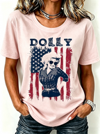 Women'S Commemorative Printed Casual T-Shirt