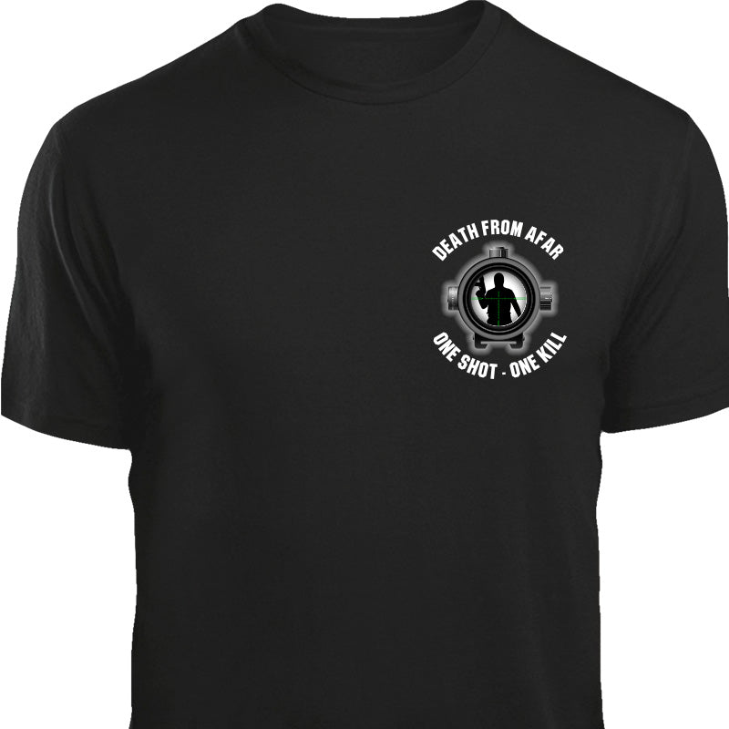 Sniper You Can Run But You Will Just Die Tired T-Shirt