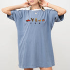 USA Icons Graphic T-shirt