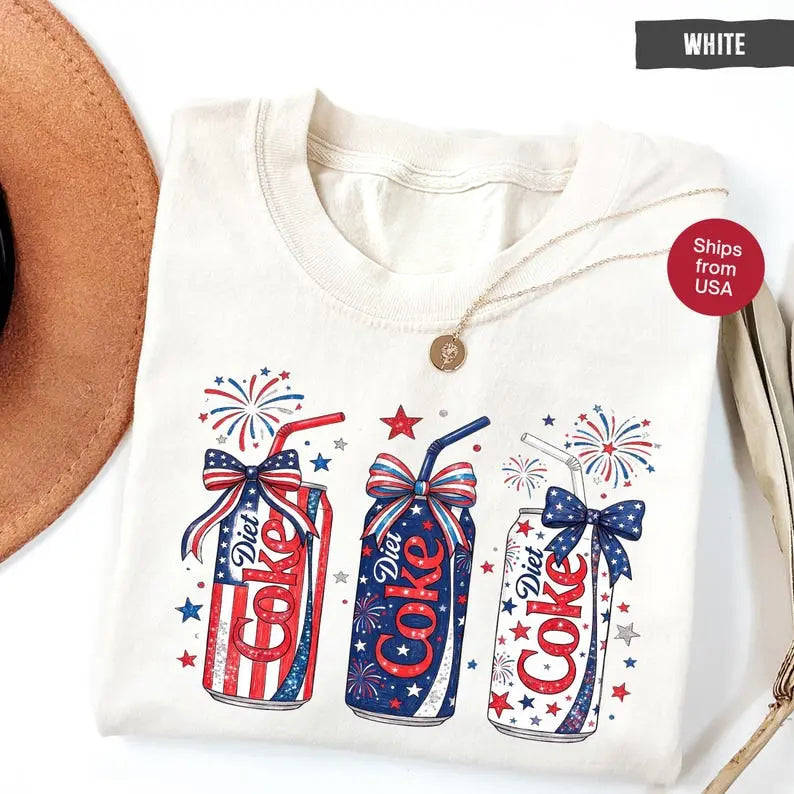 Patriotic Diet Coke Shirt