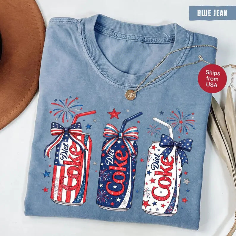 Patriotic Diet Coke Shirt