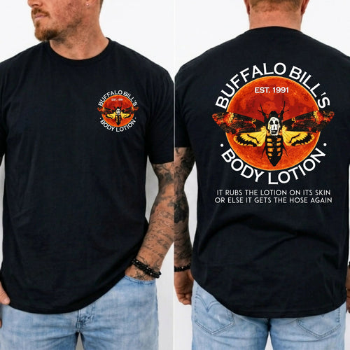 Horror Movie Print T-Shirt