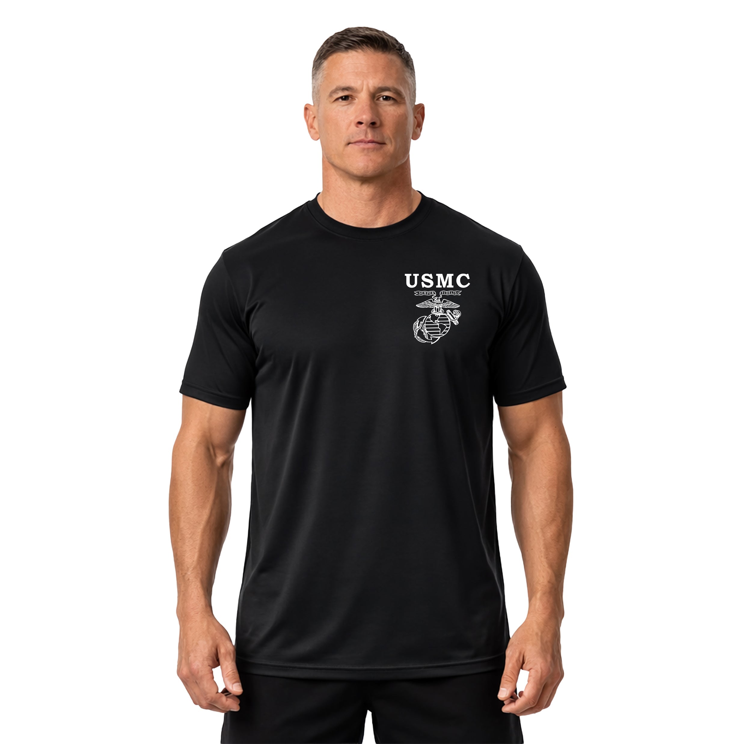 USMC Old School EGA Performance T-Shirt