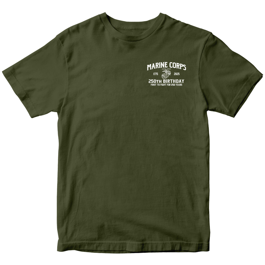 Continental Marine Act 250th Birthday T-shirt