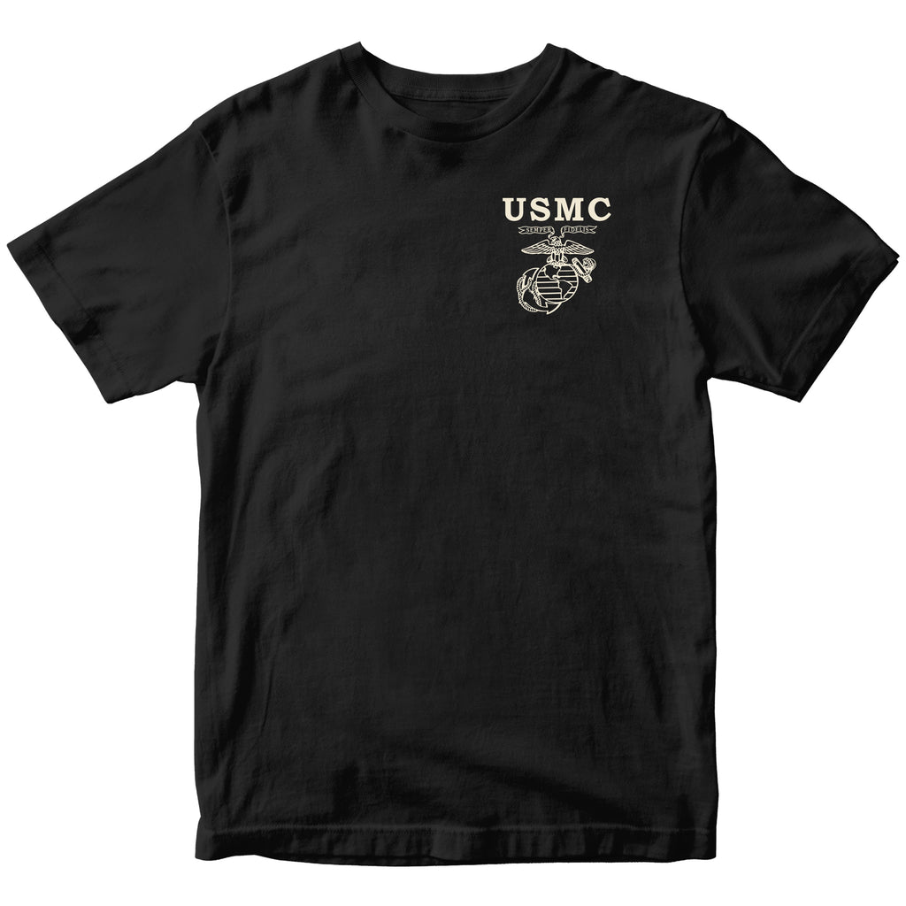 Marines 250th Birthday Flag T-Shirt