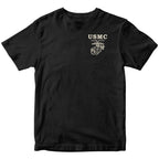 Marines 250th Birthday Flag T-Shirt