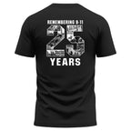 Never Forget 9/11 – 25 Years Performance T-Shirt
