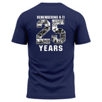 Never Forget 9/11 – 25 Years Performance T-Shirt