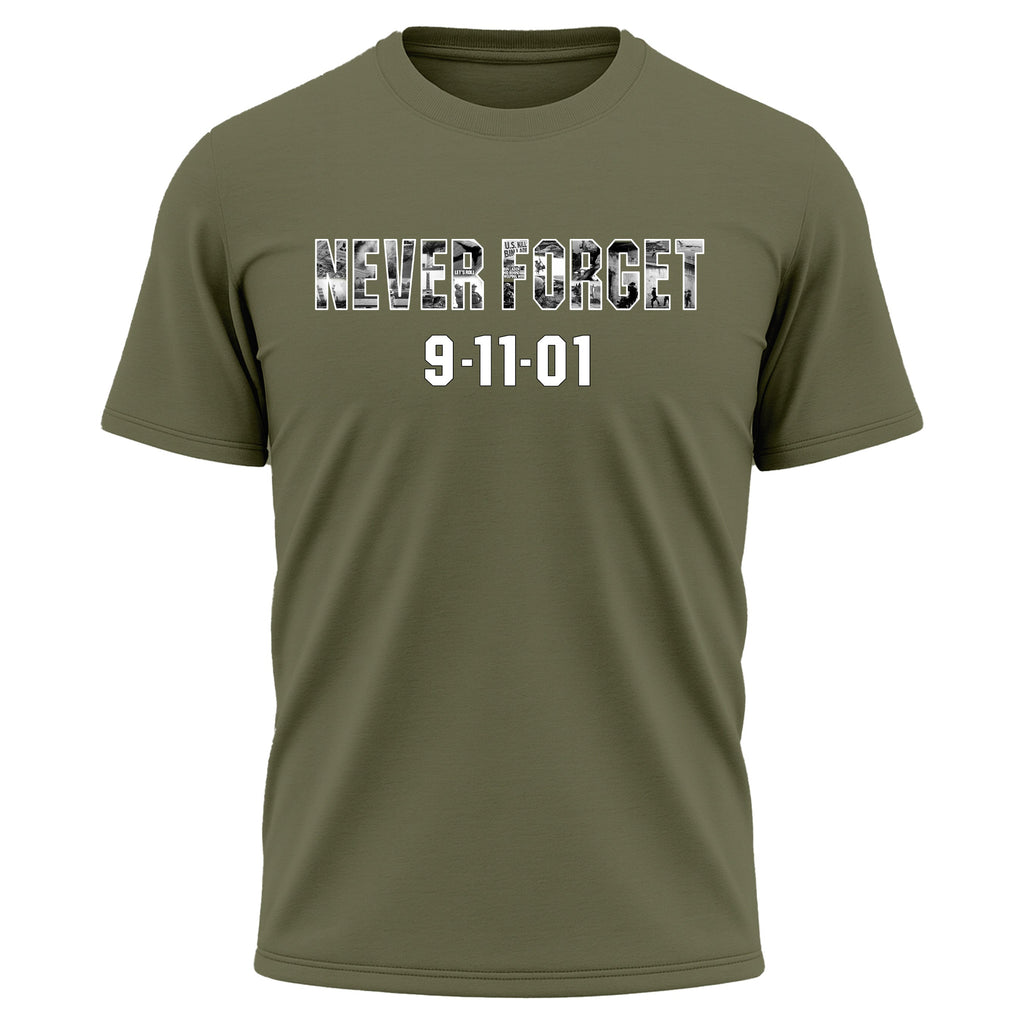 Never Forget 9/11 – 25 Years Performance T-Shirt