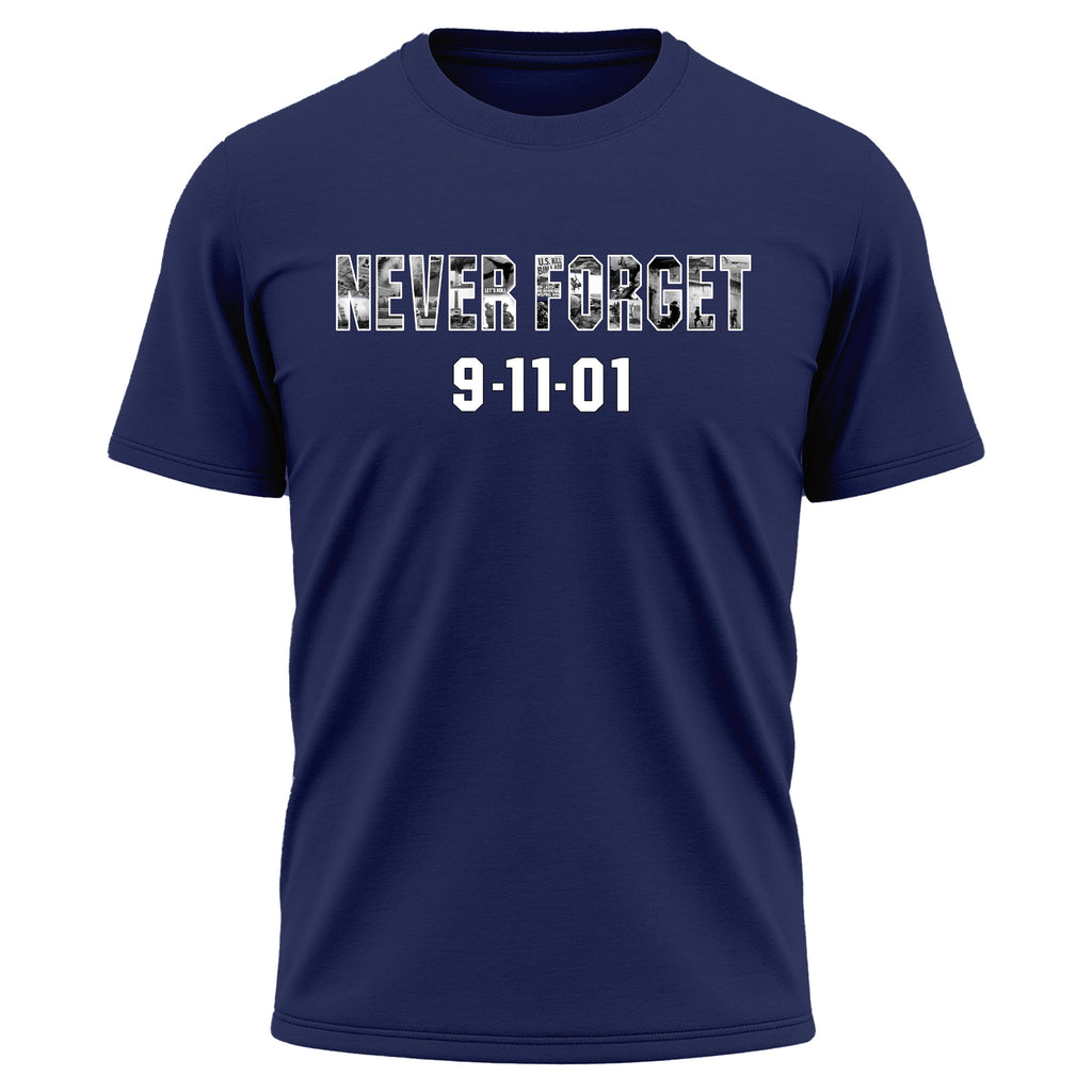 Never Forget 9/11 – 25 Years Performance T-Shirt