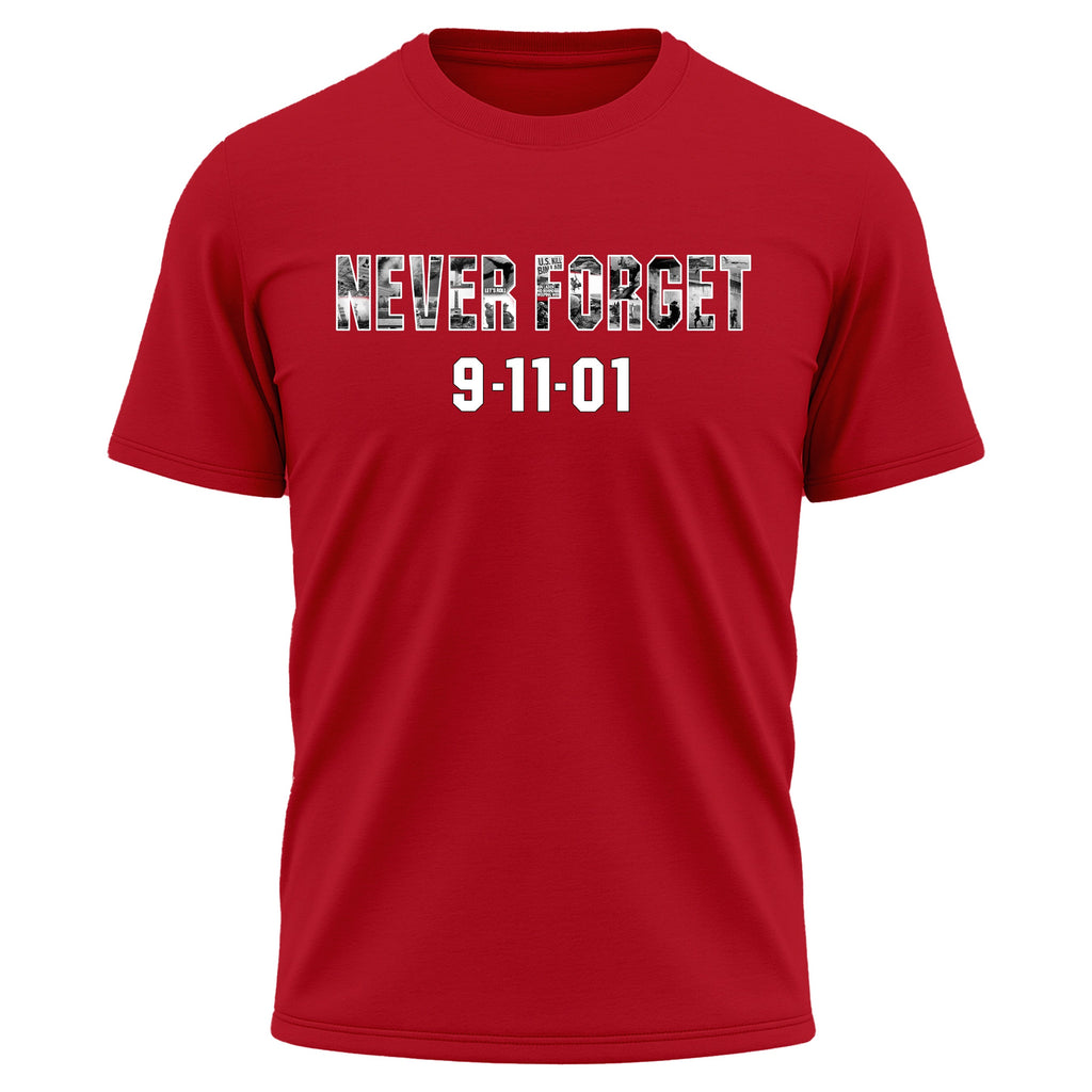 Never Forget 9/11 – 25 Years Performance T-Shirt