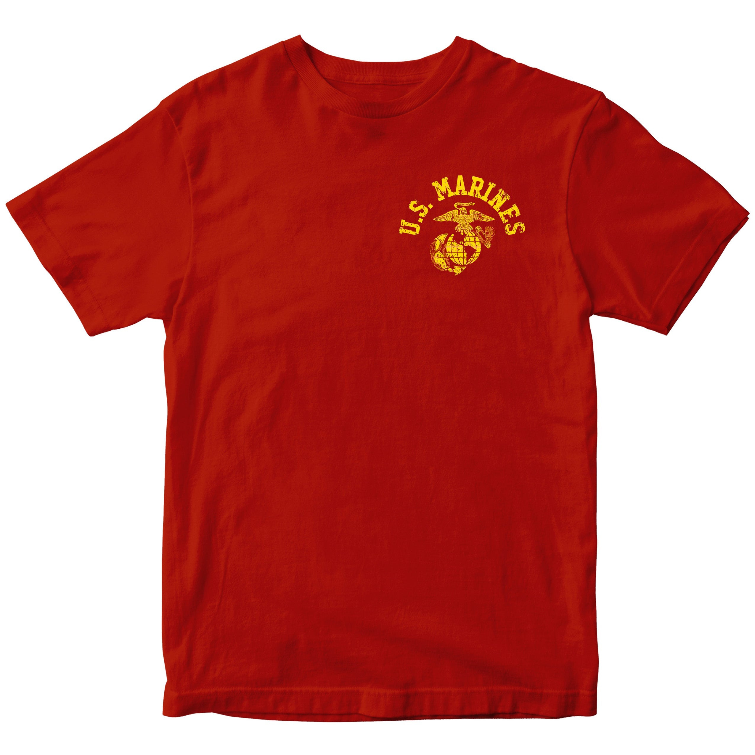 Old School U.S. Marines PT Chest Seal T-Shirt