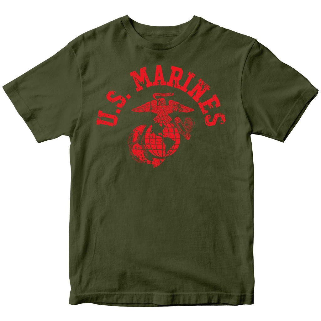 Old School U.S. Marines PT Shirt