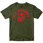 Old School U.S. Marines PT Shirt