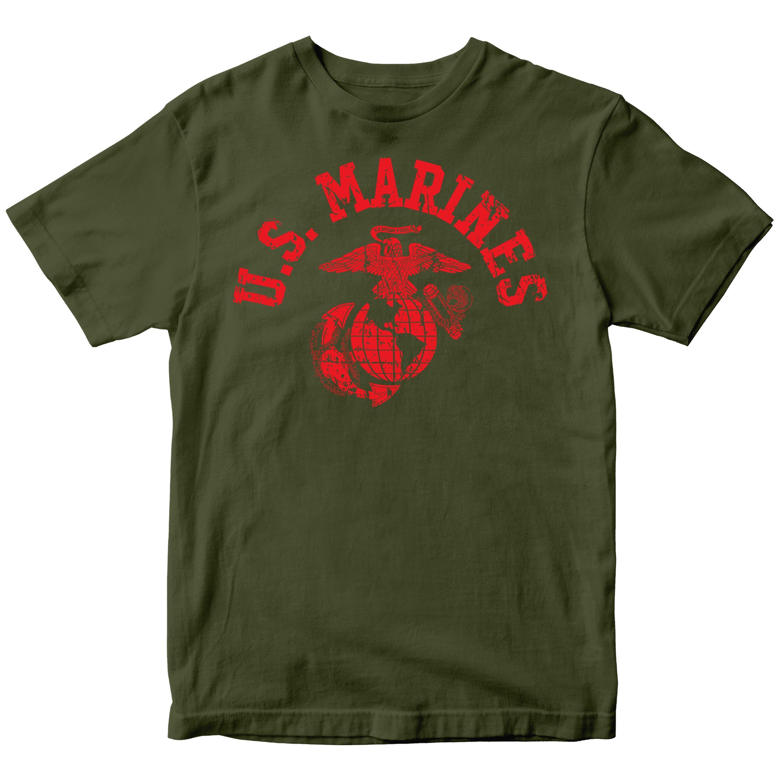 Old School U.S. Marines PT Shirt
