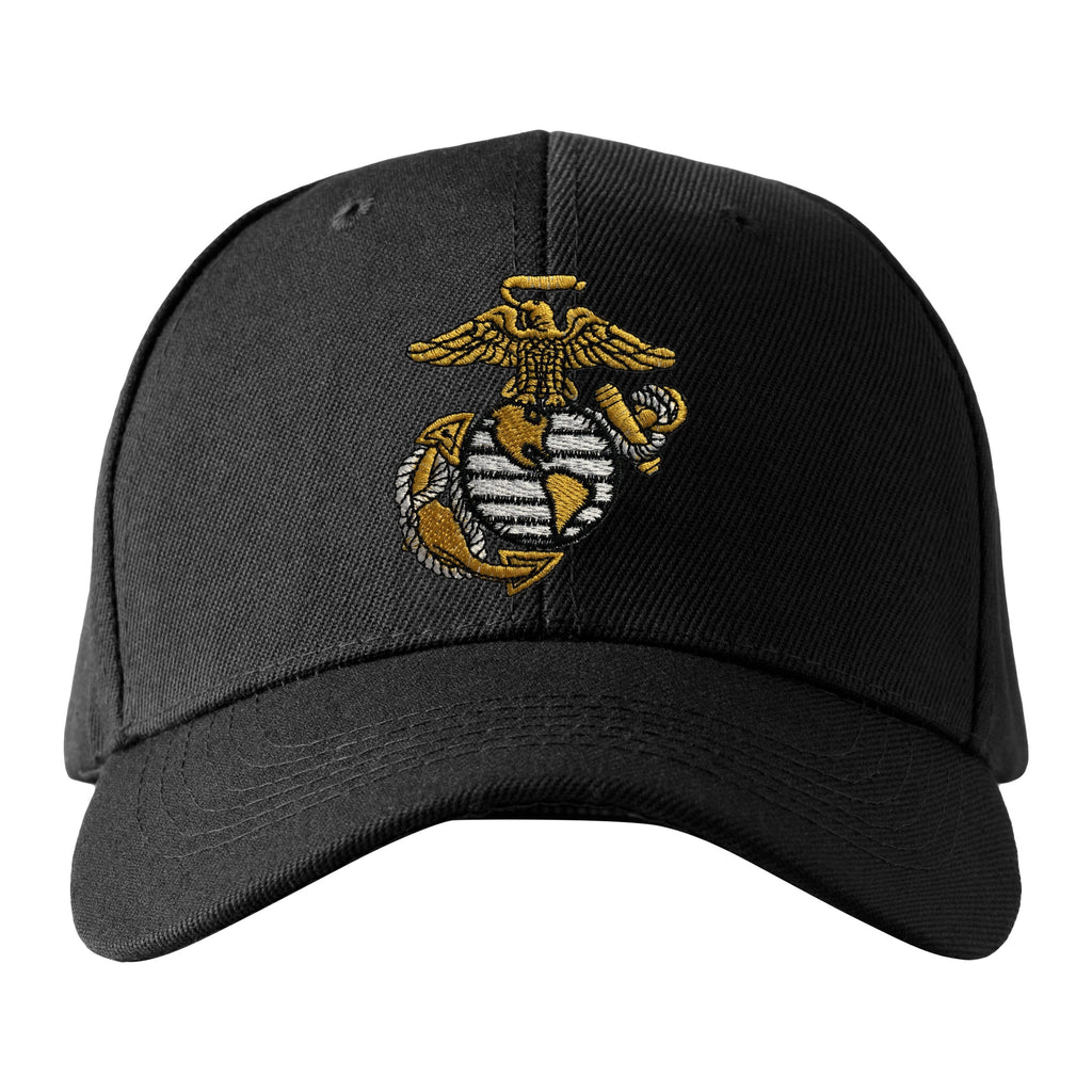 Marines Tonal Embroidered EGA Hat Flexible Fit USMC Cover