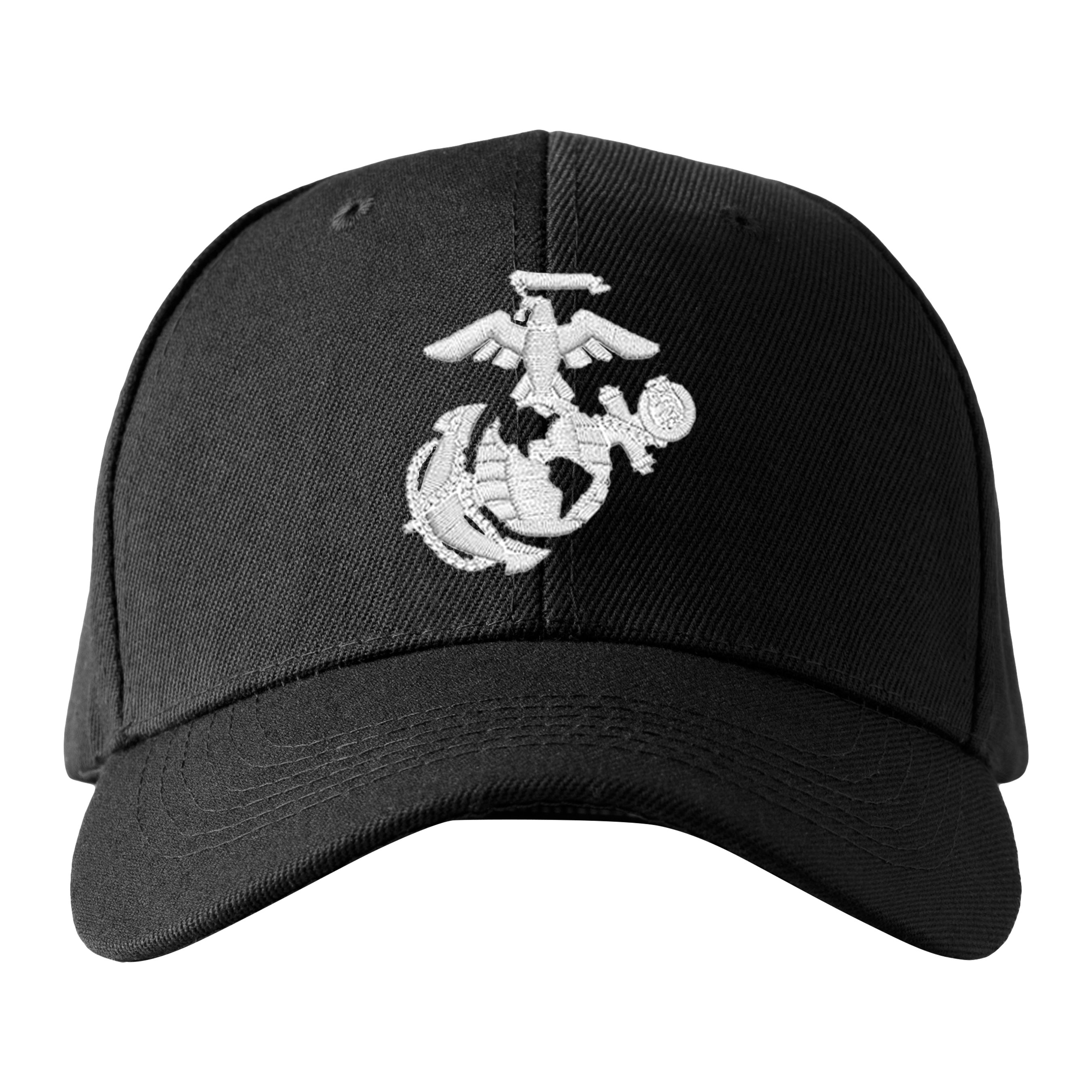 Marines EGA Embroidered Hat Flexible Fit USMC Cover