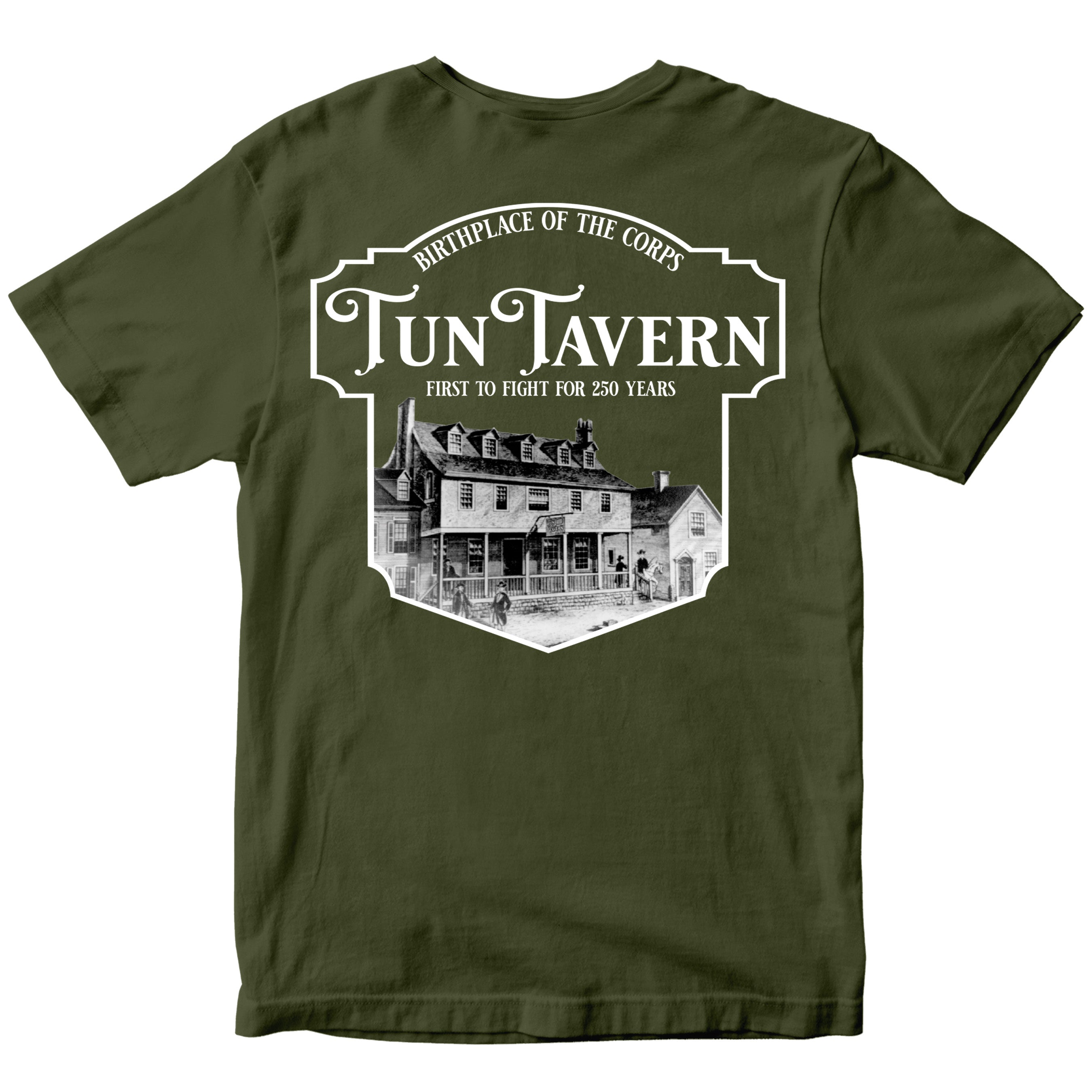 Marines 250th Birthday Tun Tavern T-shirt