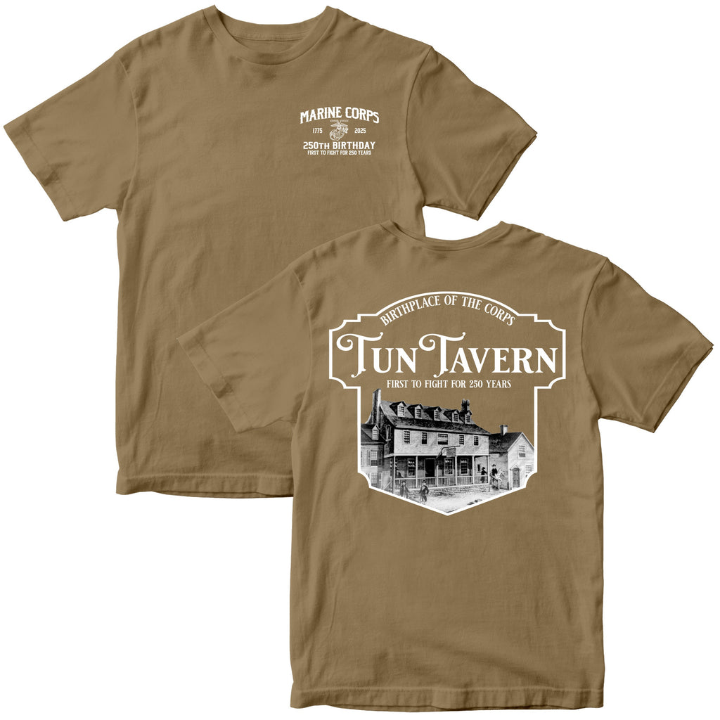 Marines 250th Birthday Tun Tavern T-shirt