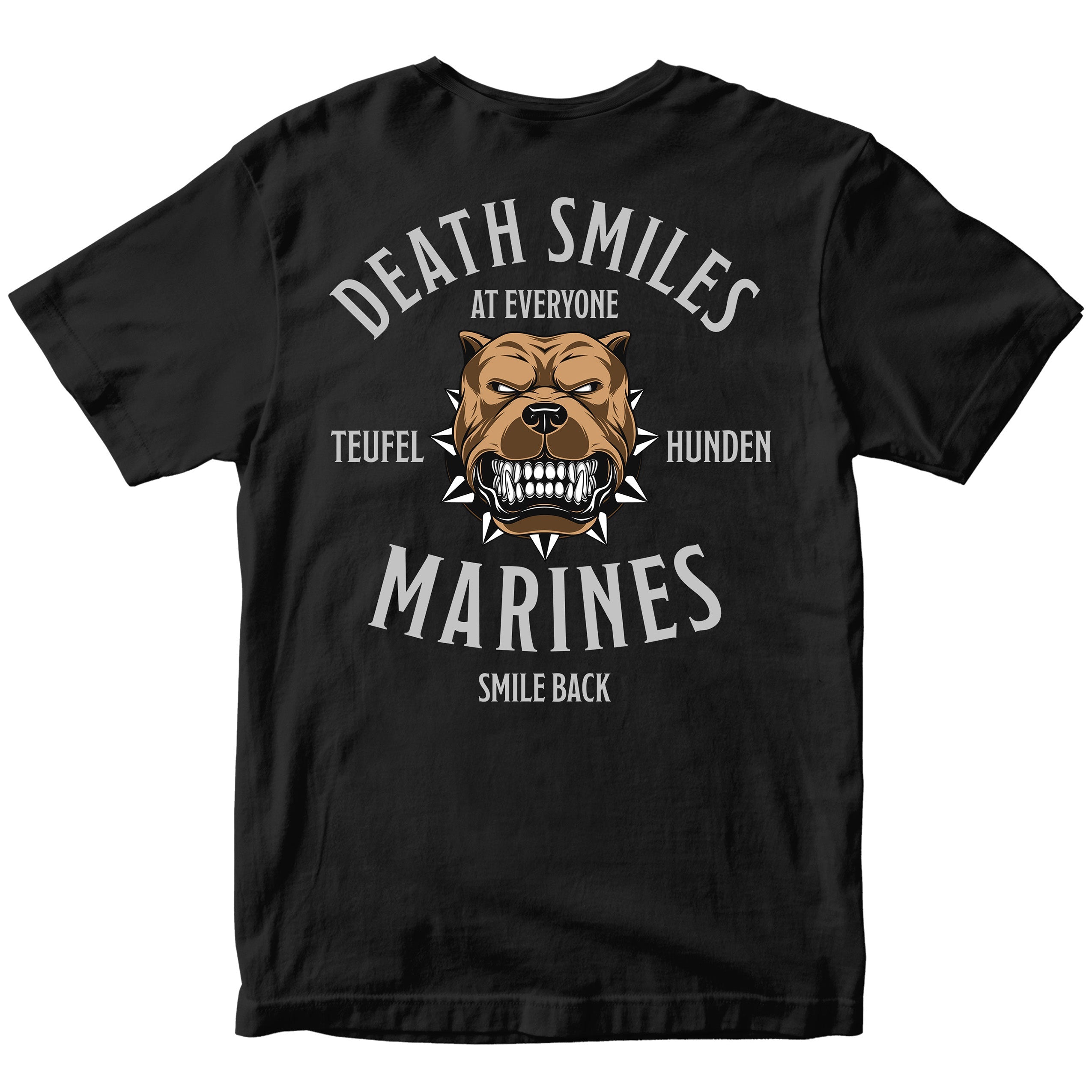 Death Smiles, Marines Smile Back T-Shirt