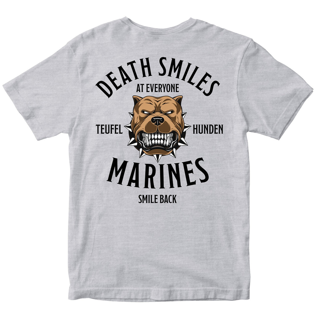 Death Smiles, Marines Smile Back T-Shirt