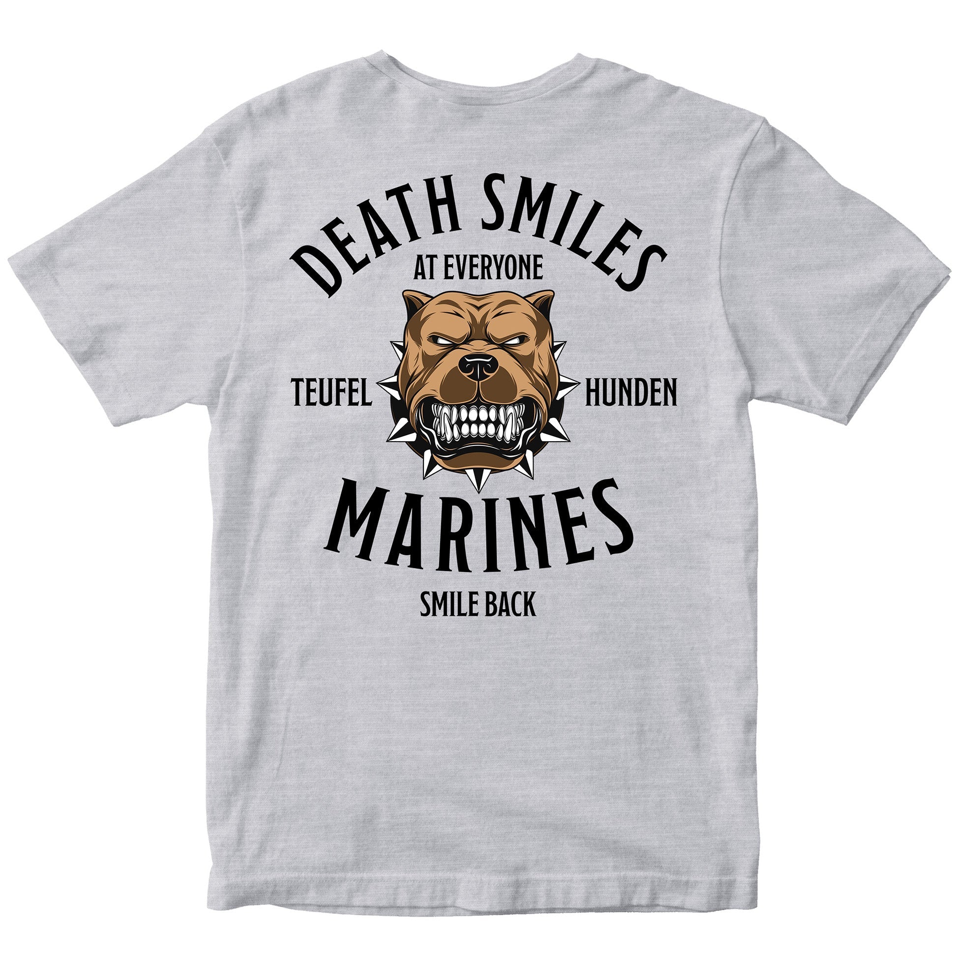 Death Smiles, Marines Smile Back T-Shirt