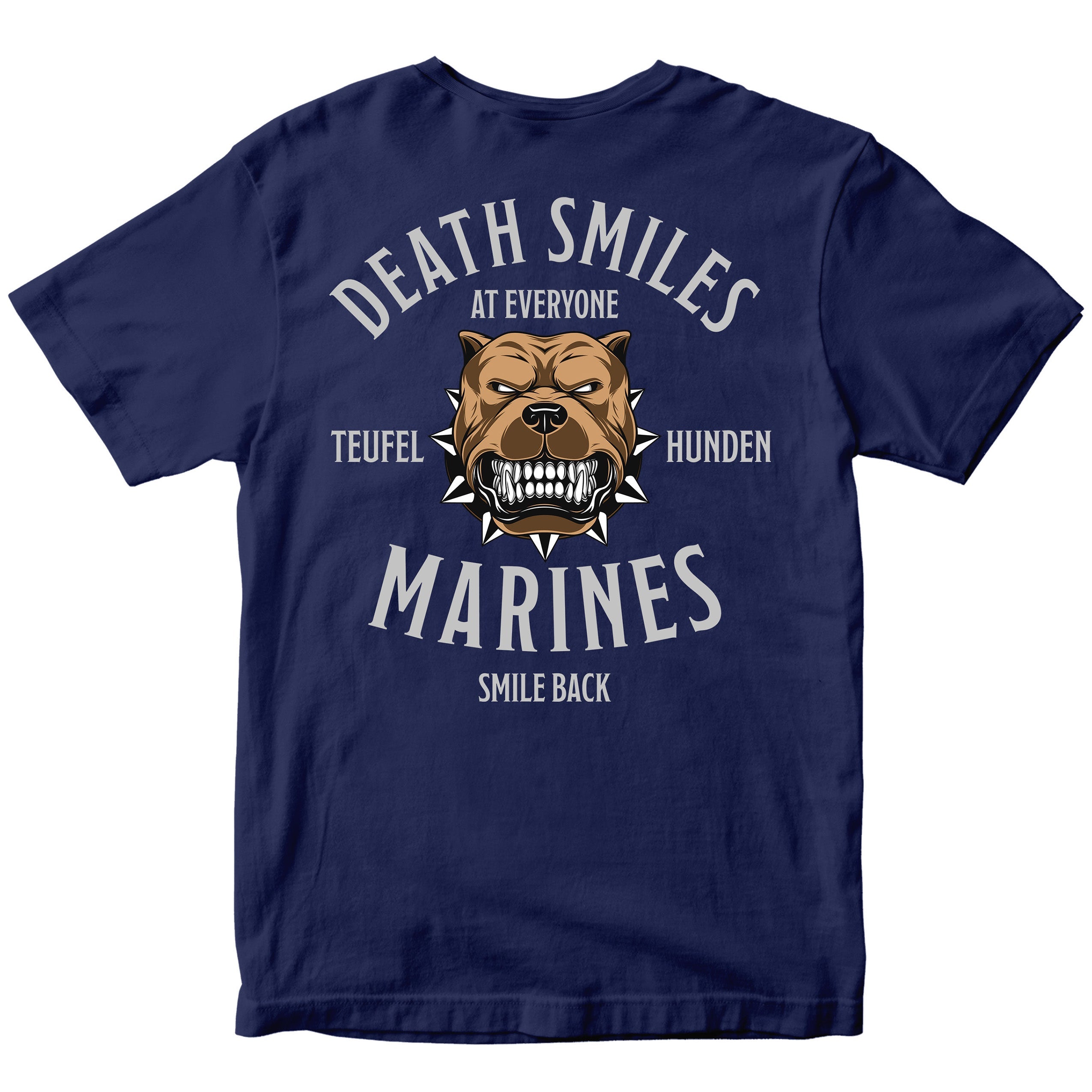 Death Smiles, Marines Smile Back T-Shirt