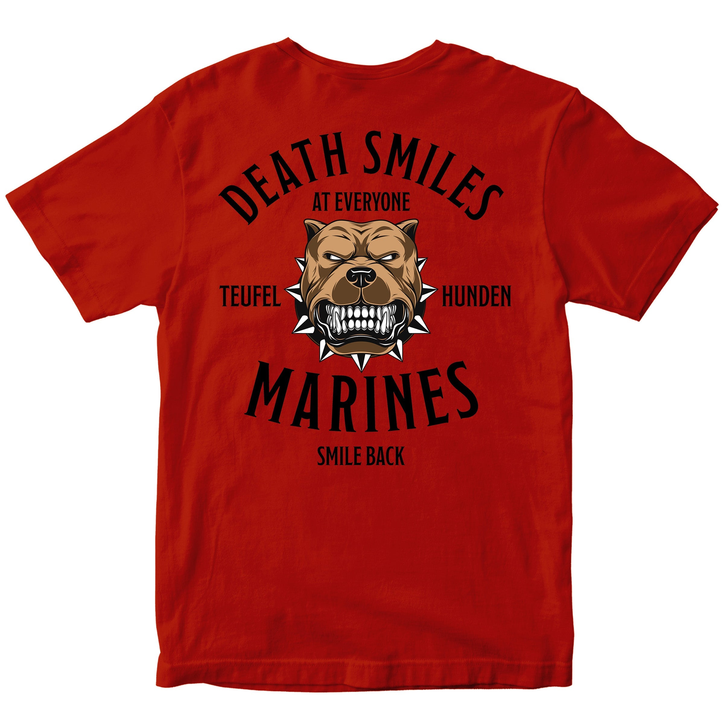 Death Smiles, Marines Smile Back T-Shirt