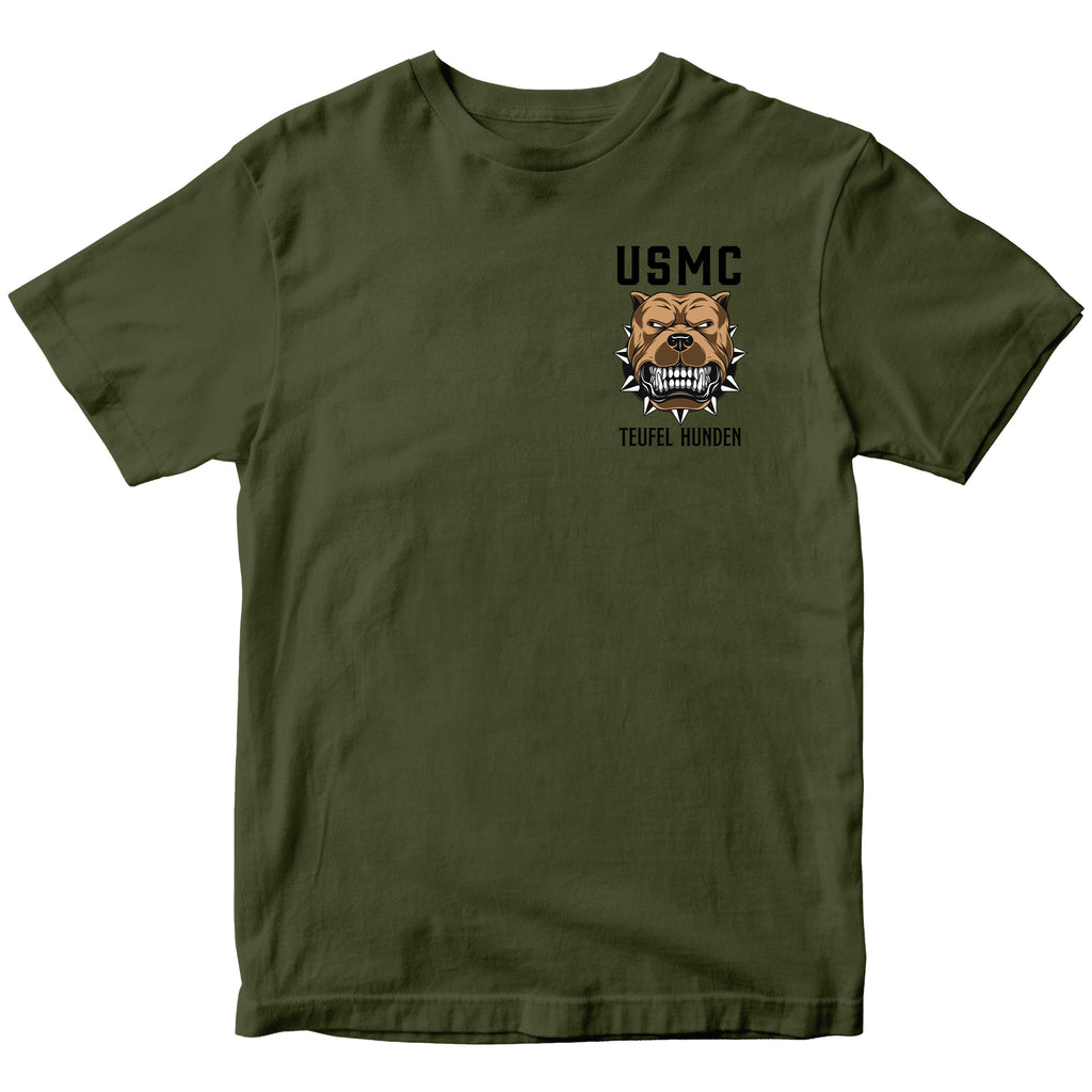 Death Smiles, Marines Smile Back T-Shirt