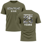 Never Forget 9/11 – 25 Years Performance T-Shirt