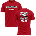 Never Forget 9/11 – 25 Years Performance T-Shirt