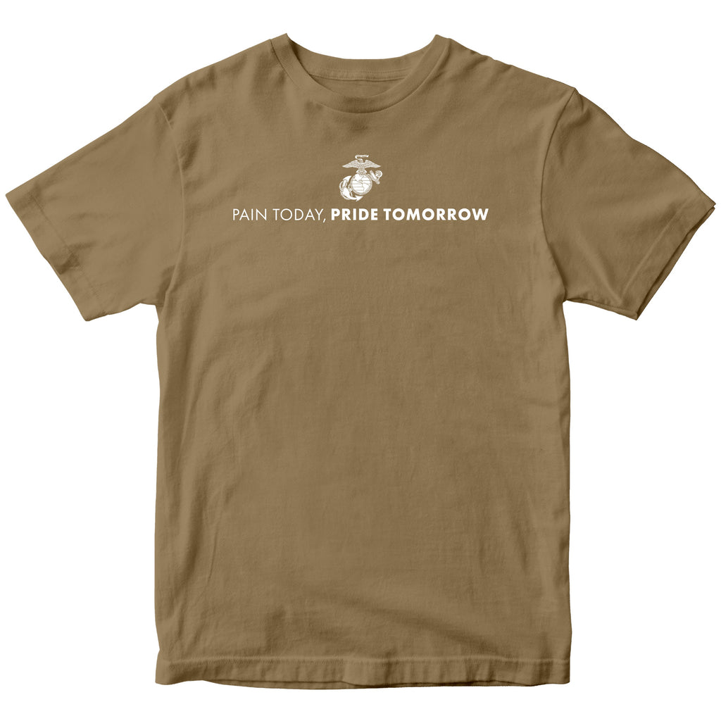 Marines "Pain Today, Pride Tomorrow" T-shirt