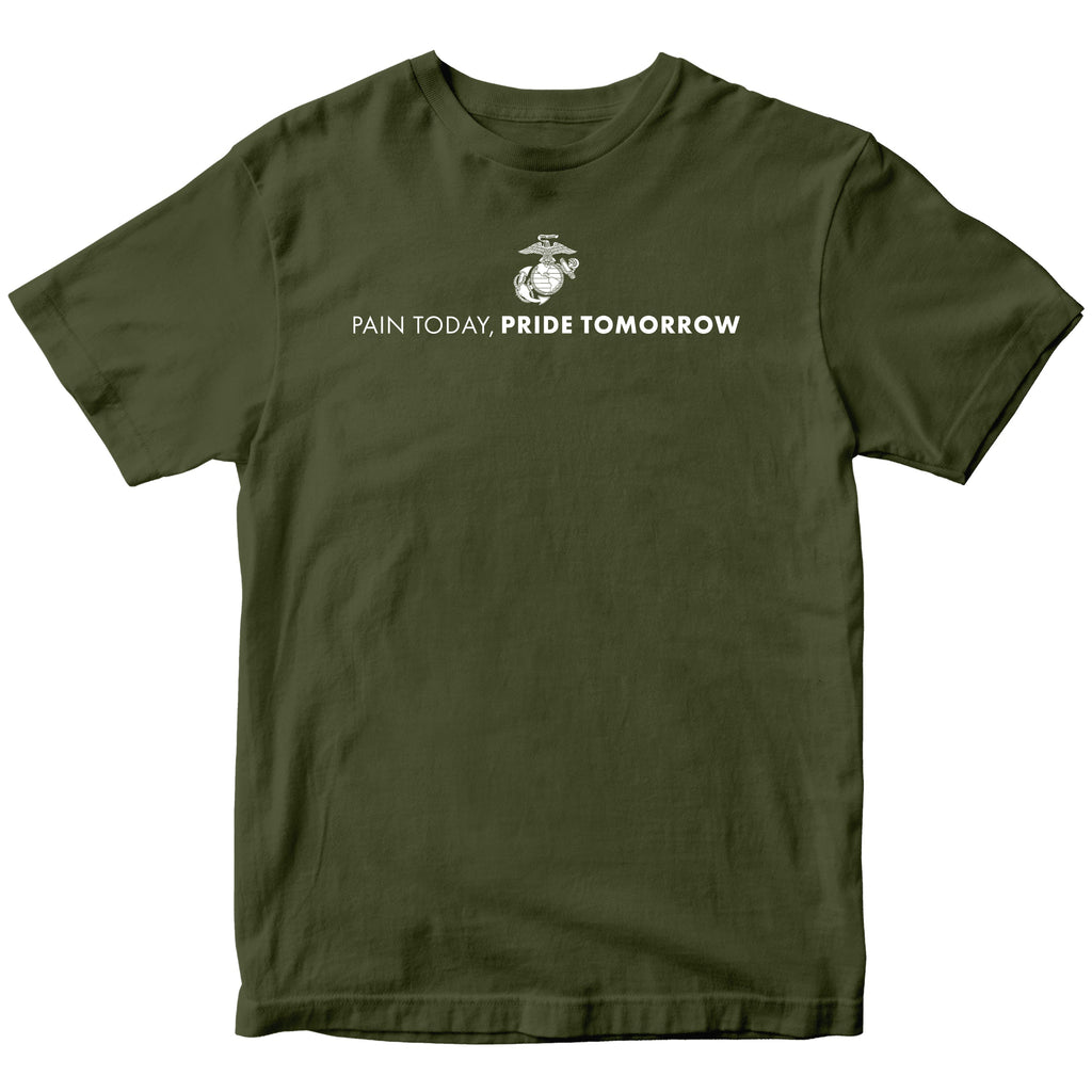 Marines "Pain Today, Pride Tomorrow" T-shirt