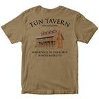 USMC Tun Tavern Born in a Bar T-shirt