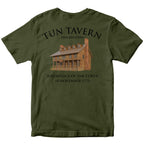 USMC Tun Tavern Born in a Bar T-shirt