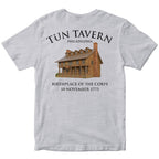 USMC Tun Tavern Born in a Bar T-shirt