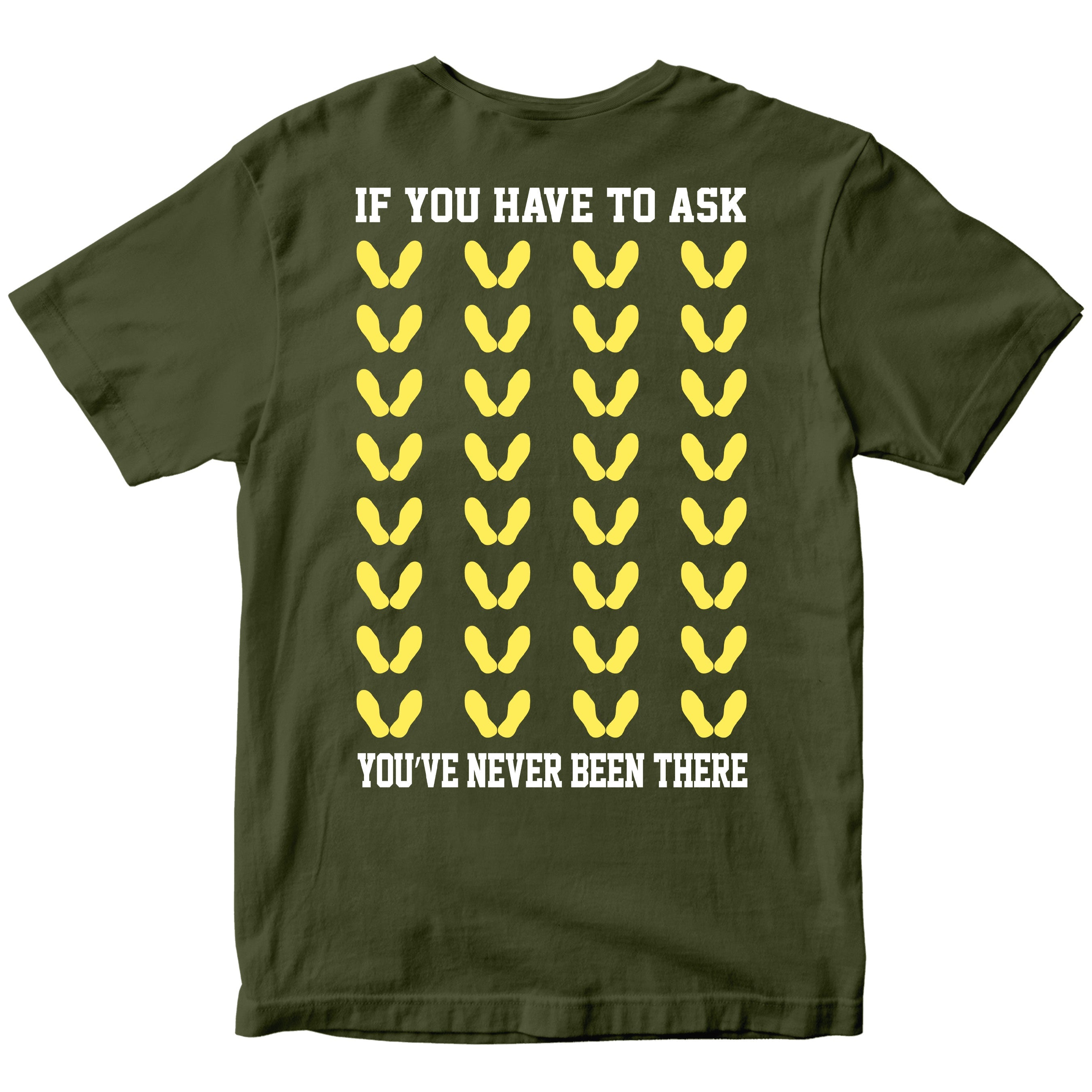 Marines Yellow Footprints T-Shirt
