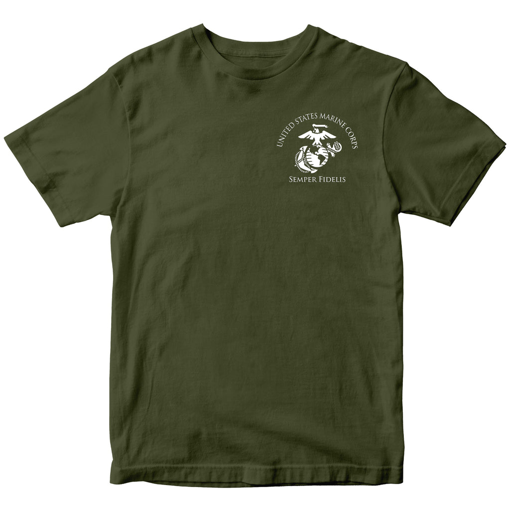 U.S. Marine Corps Yellow Footprints T-Shirt