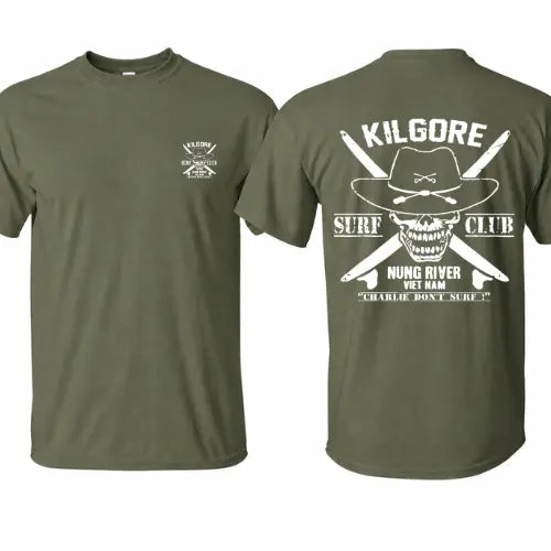 Men's Casual Stretch Short-Sleeve Kilgore Surf Club Tee